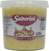 SABORINI - ALHO TRITURADO SEM SAL 1,01 KG